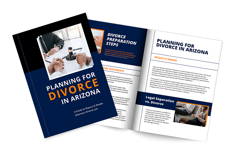 Planning for Divorce in Arizona, A Free Guide