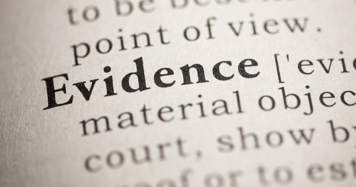 The Definition of Evidence