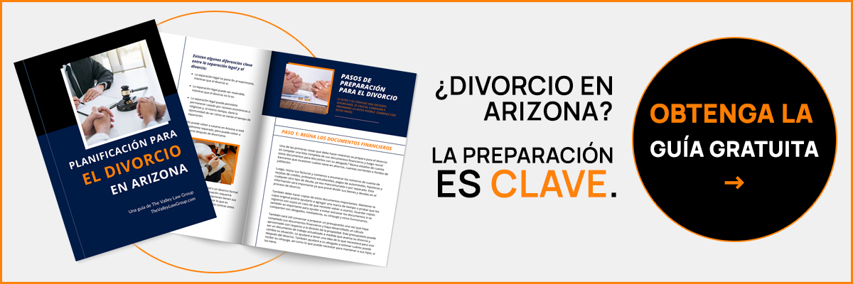 Planificación del divorcio en Arizona, una guía gratuita
