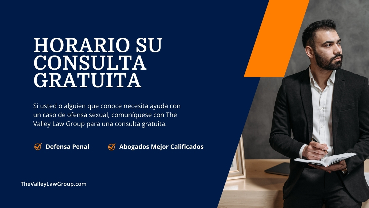 ¿Enfrentando un Crimen Sexual? Programe su consulta hoy