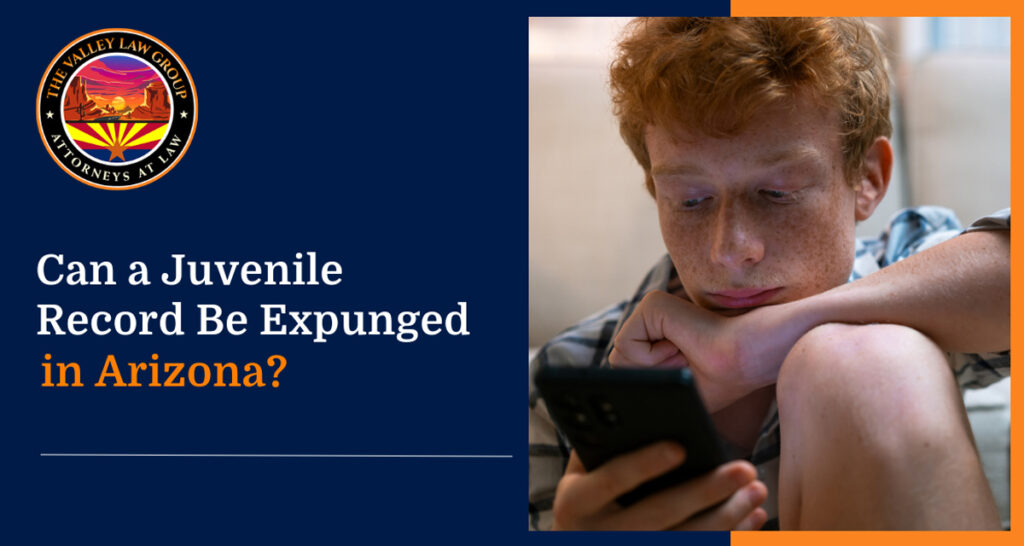 Juvenile Record Expunged Arizona