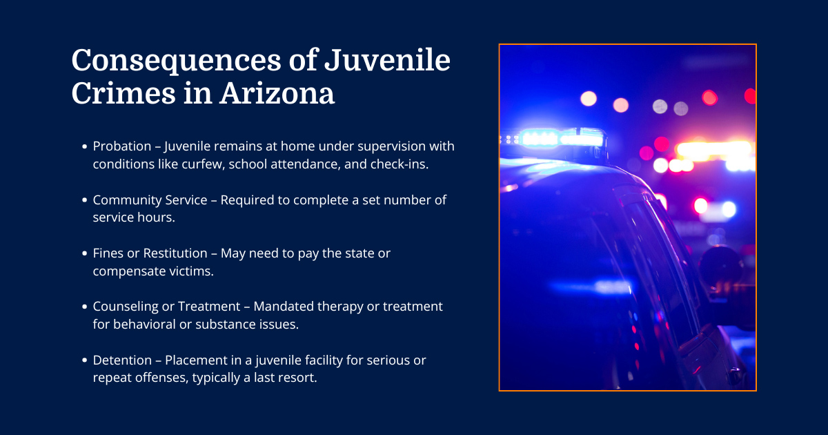 Consequences of Juvenile Crimes