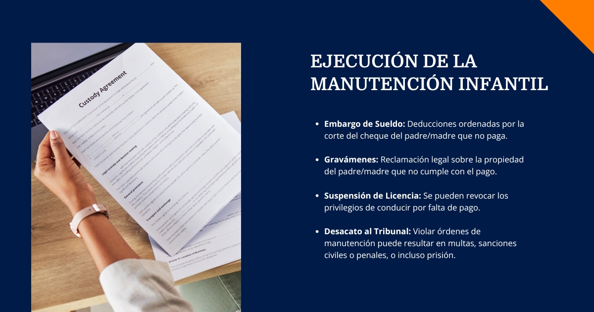Ejecución de la pensión alimenticia