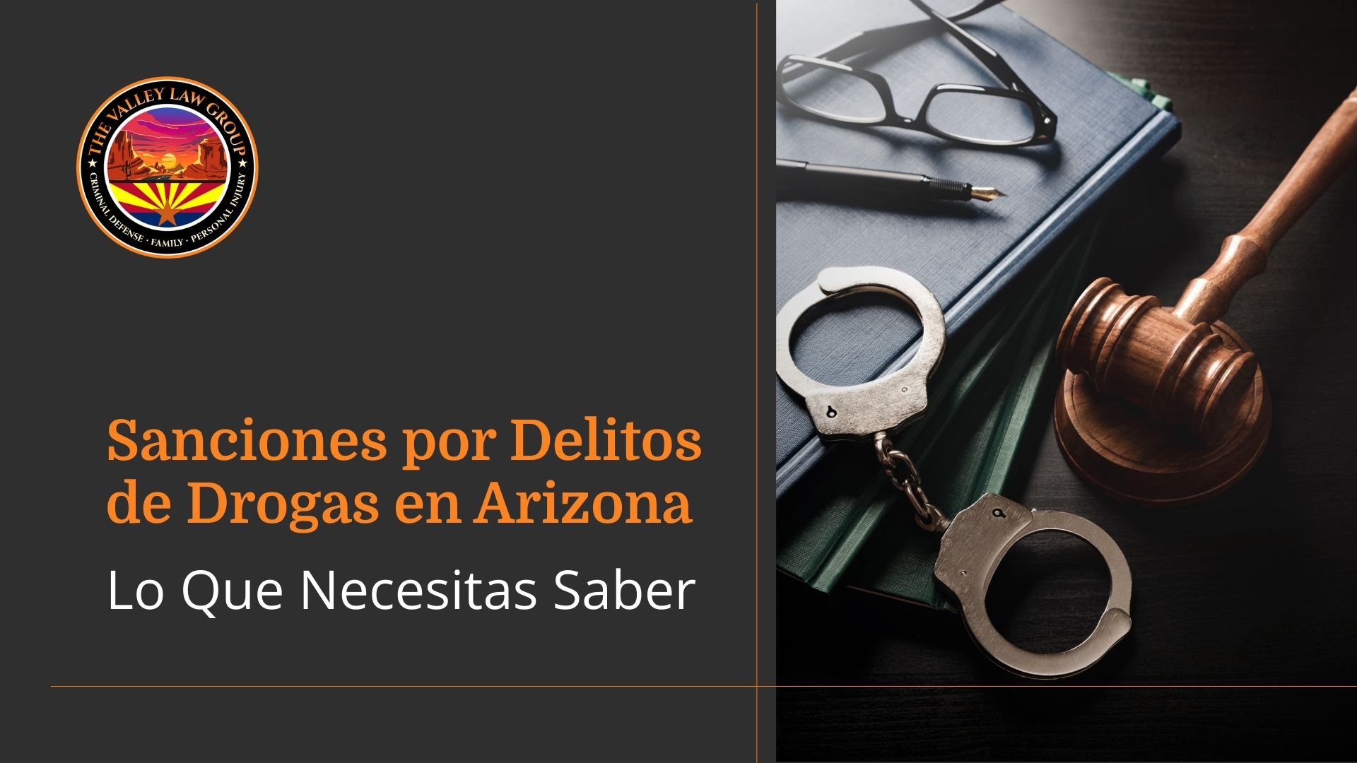 Penas por delitos de drogas en Arizona