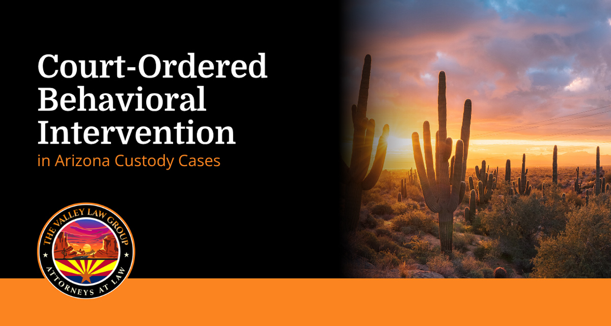 Court-Ordered Behavioral Intervention (COBI) Arizona