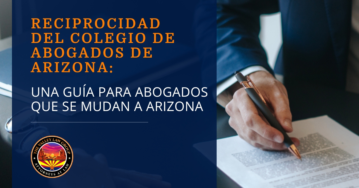Guía para abogados que se trasladan a AZ