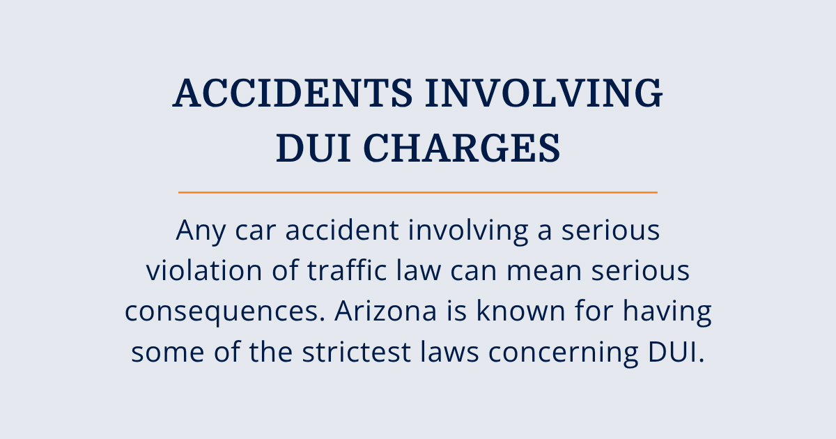 Accidentes relacionados con cargos de DUI