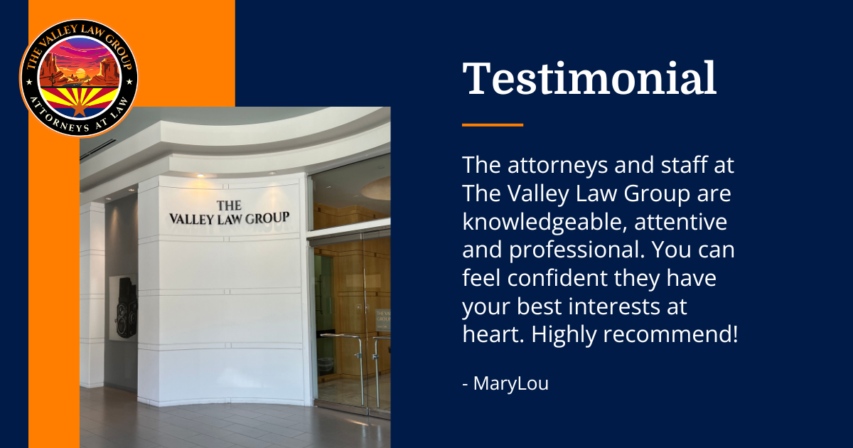 The Valley Law Group - Arizona Divorce Client Testimonial