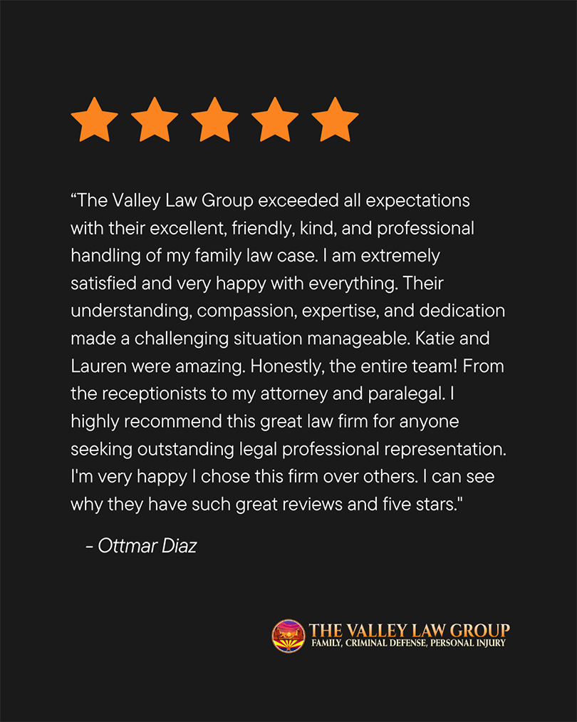 The Valley Law Group Client Testimonial