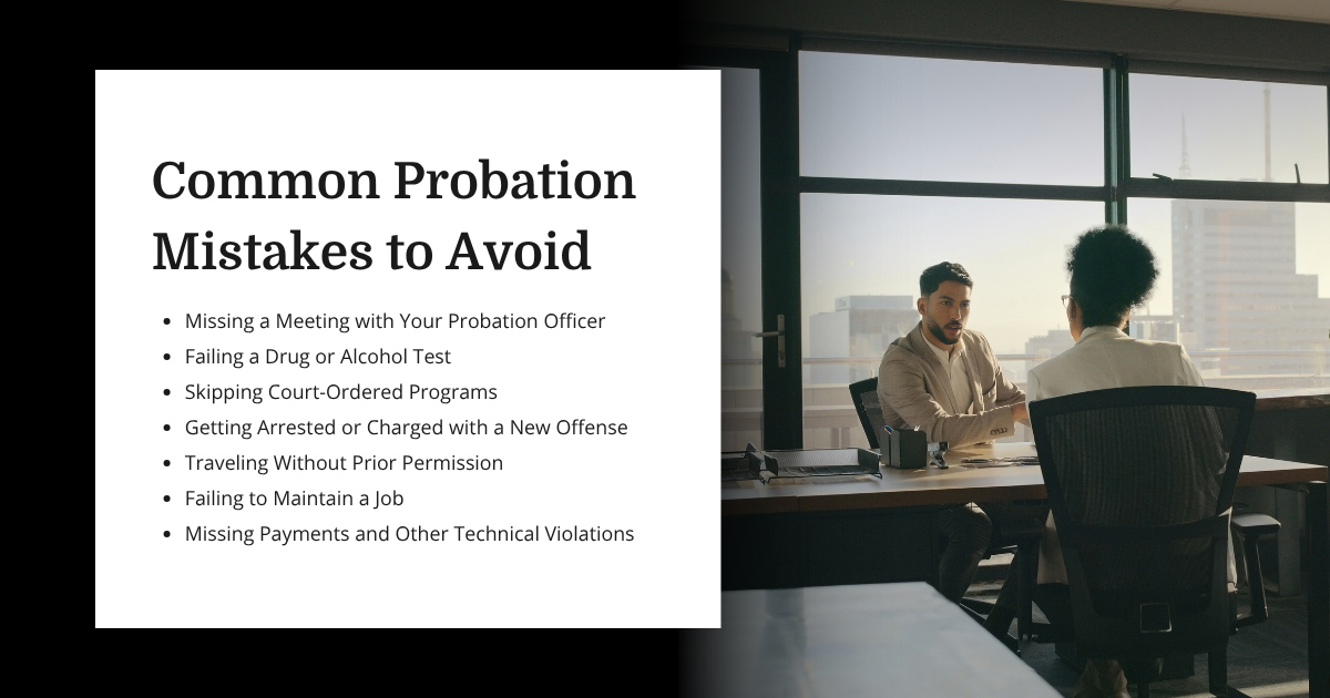 Common Probation Mistakes to Avoid