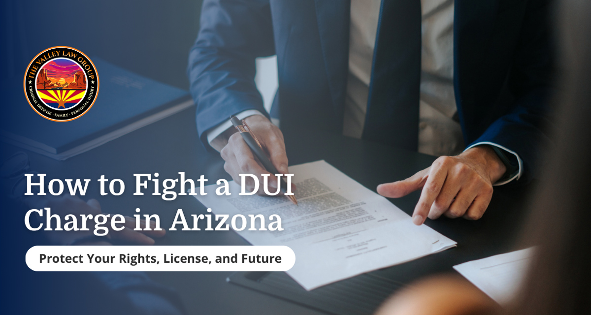 Fight a DUI Charge in Arizona
