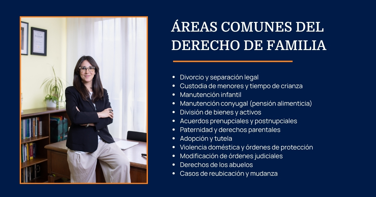 Ámbitos comunes del Derecho de familia