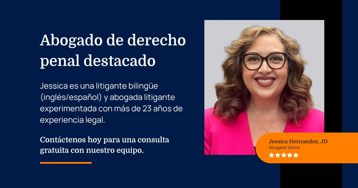 Abogada de Derecho Penal Jessica Hernandez, JD