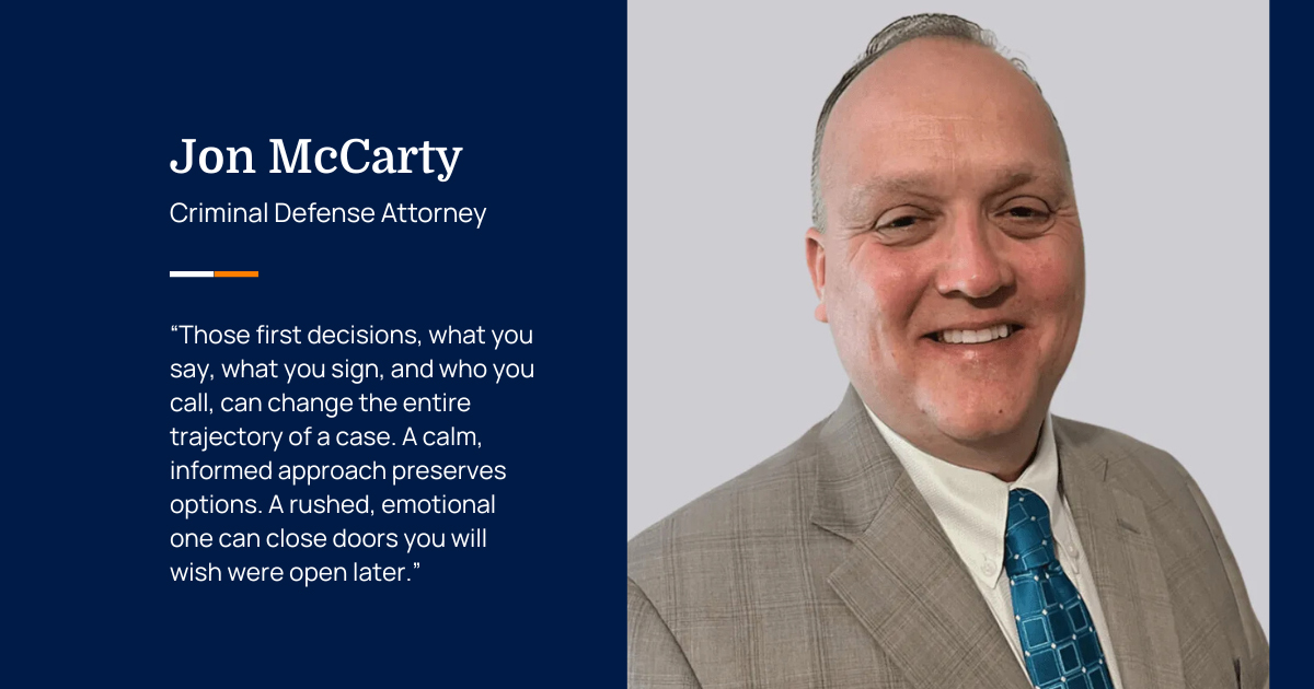 Jon McCarty, Criminal Defense Attorney 