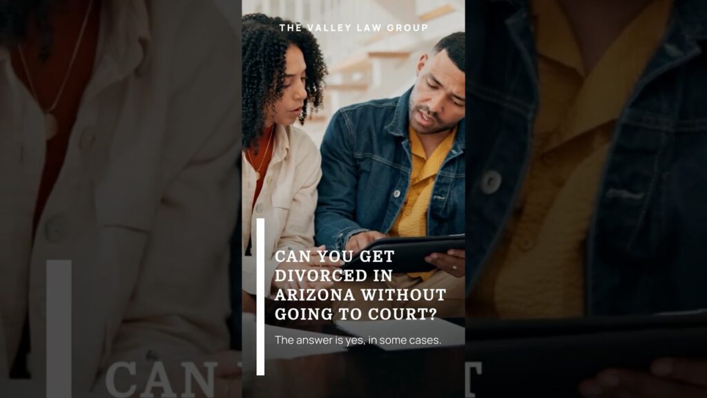 Vídeo: ¿Se puede divorciar en Arizona sin acudir a los tribunales?