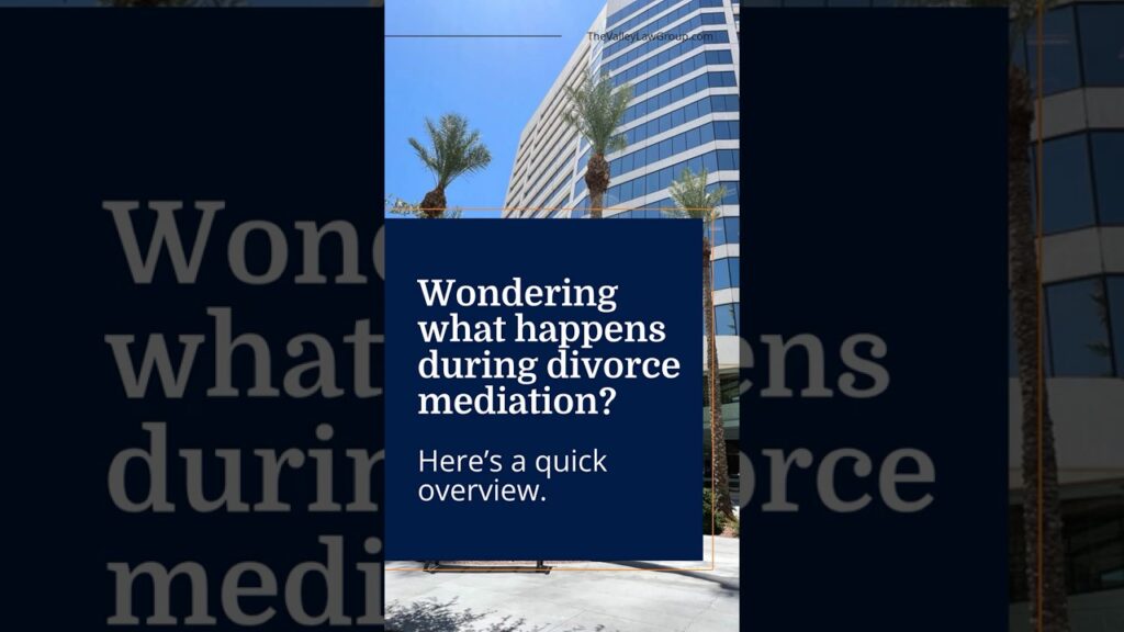 Mediación en casos de divorcio en Arizona: qué esperar y por qué es útil