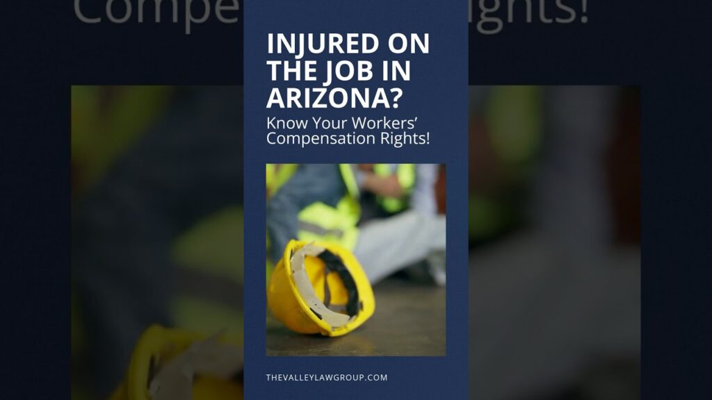 Lesionado en el trabajo en Arizona Conozca sus derechos en materia de indemnización laboral