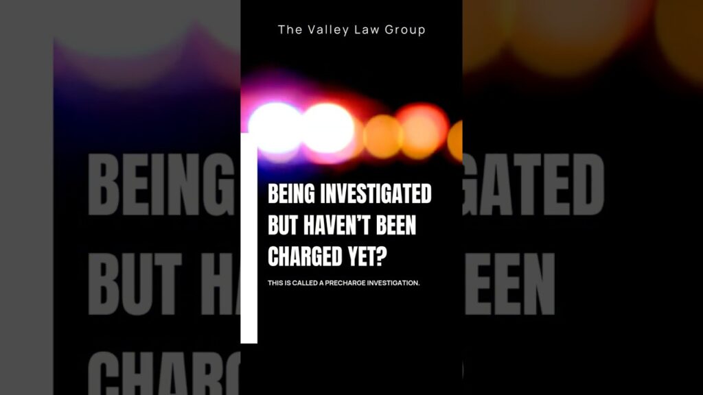 What Is a Precharge Investigation in Arizona