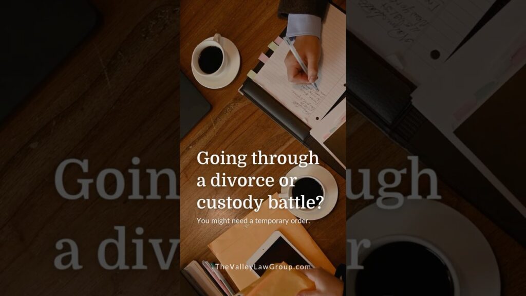 ¿Qué es una orden temporal en el Tribunal de Familia de Arizona?