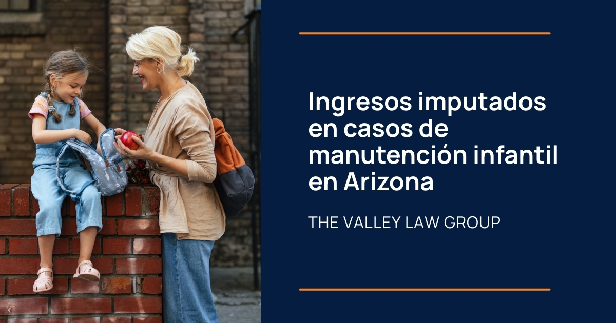 Casos de manutención infantil en Arizona