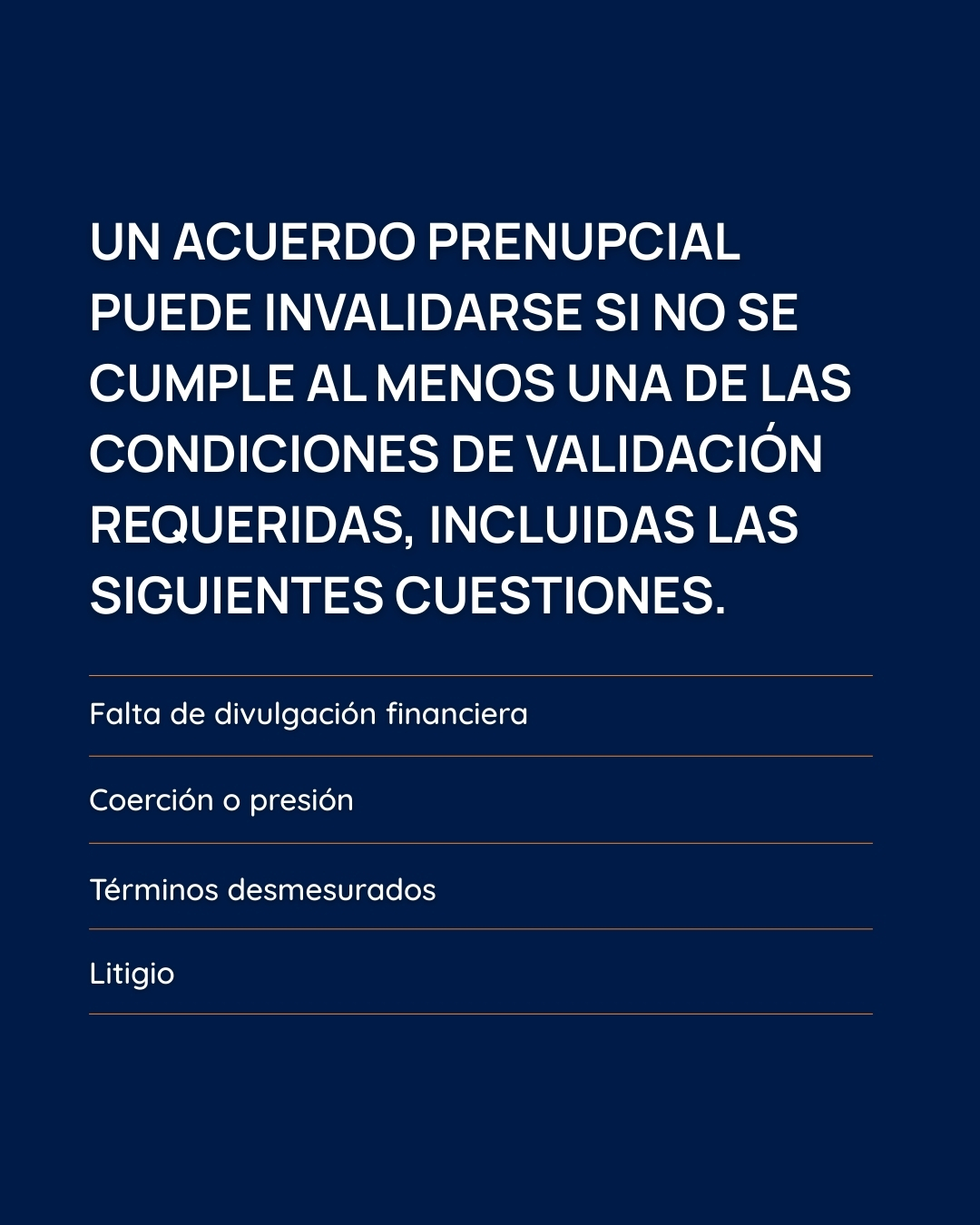 Impugnar un acuerdo prenupcial en ArizonaImpugnar un acuerdo prenupcial en Arizona