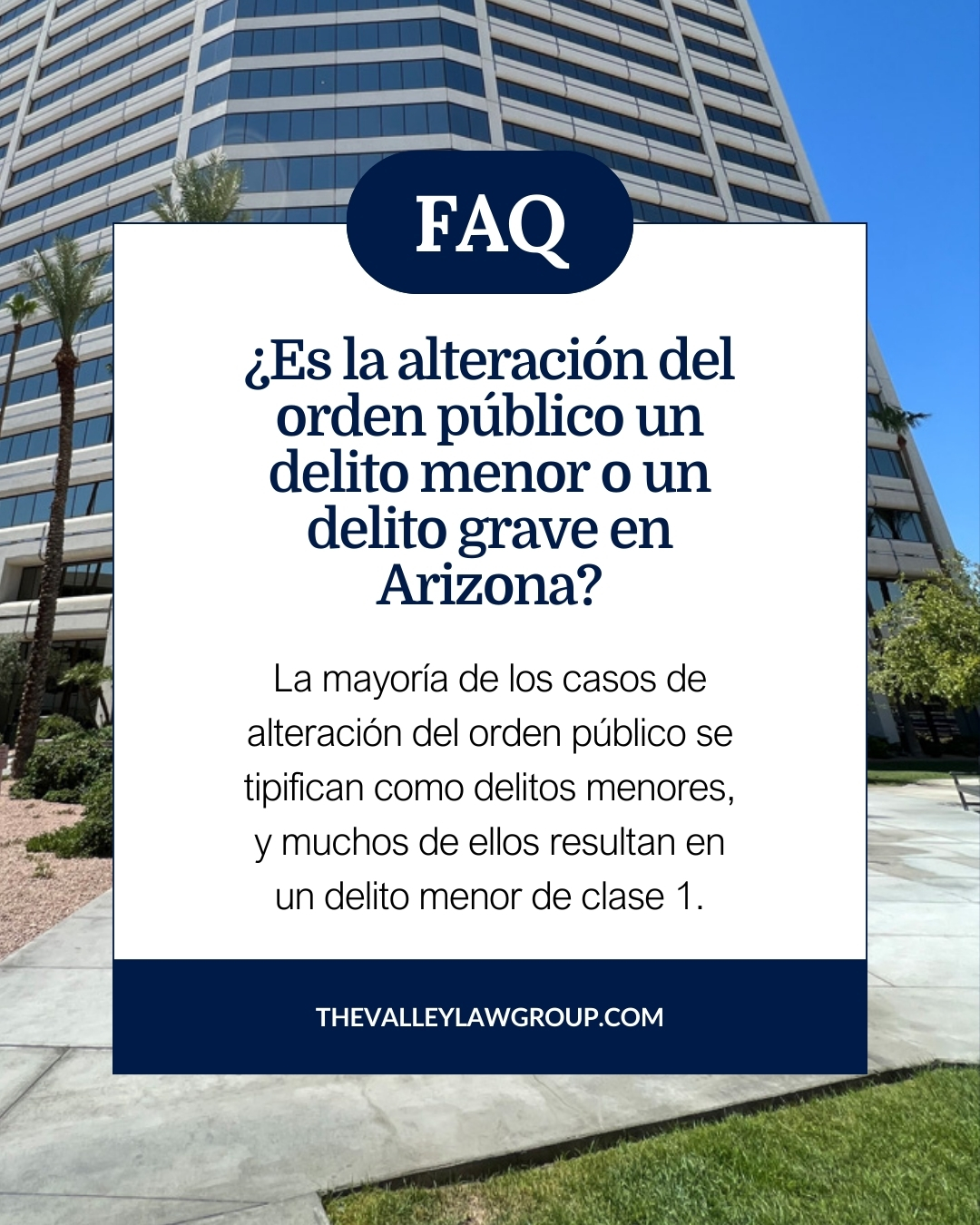 Preguntas frecuentes sobre conducta desordenada