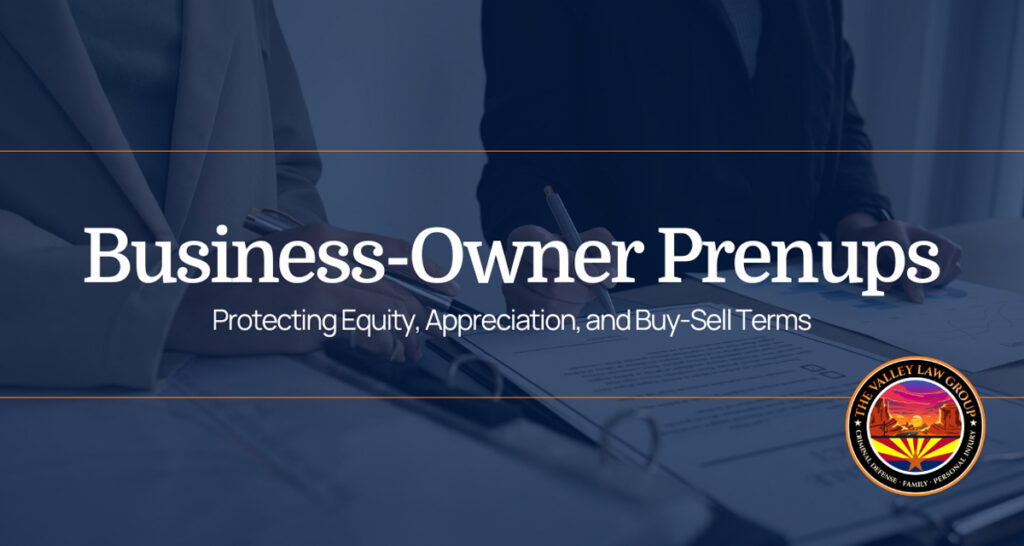 Acuerdos prenupciales para propietarios de negocios