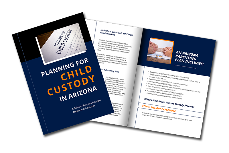 Guía sobre la custodia de los hijos en Arizona