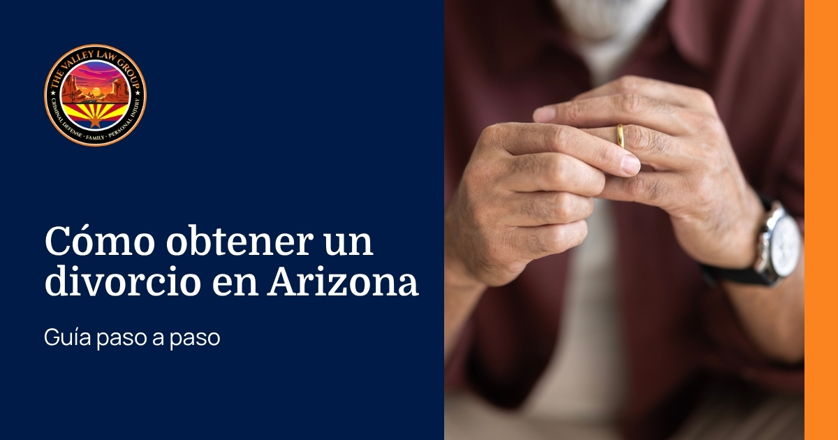 Cómo divorciarse en Arizona
