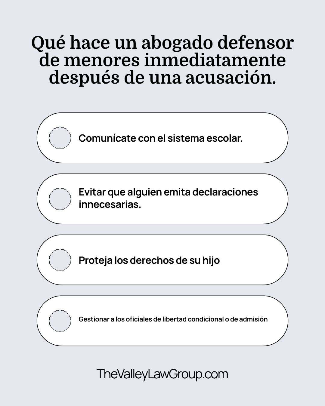 Abogado especializado en defensa de menores en Arizona: primeros pasos tras la acusación y protección de los derechos del menor