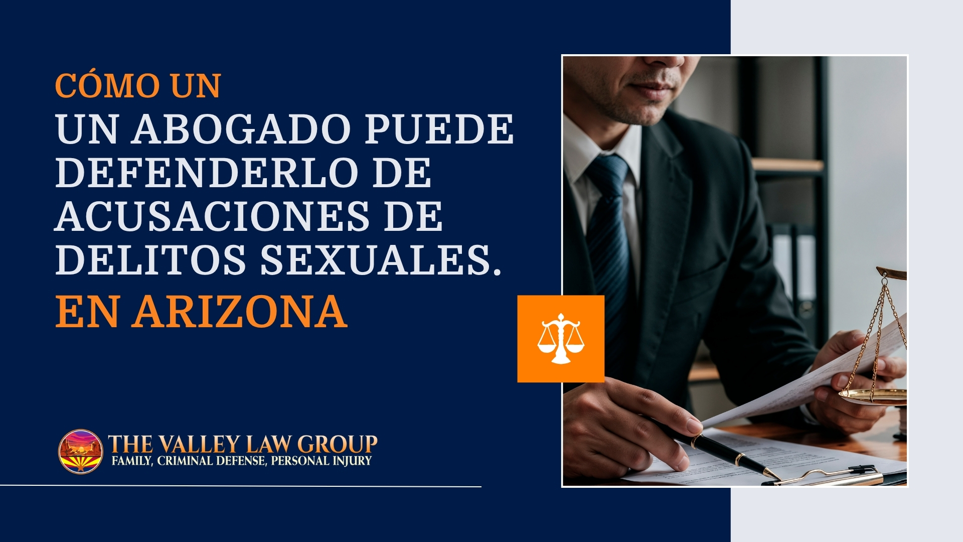Defenderse ante acusaciones de delitos sexuales