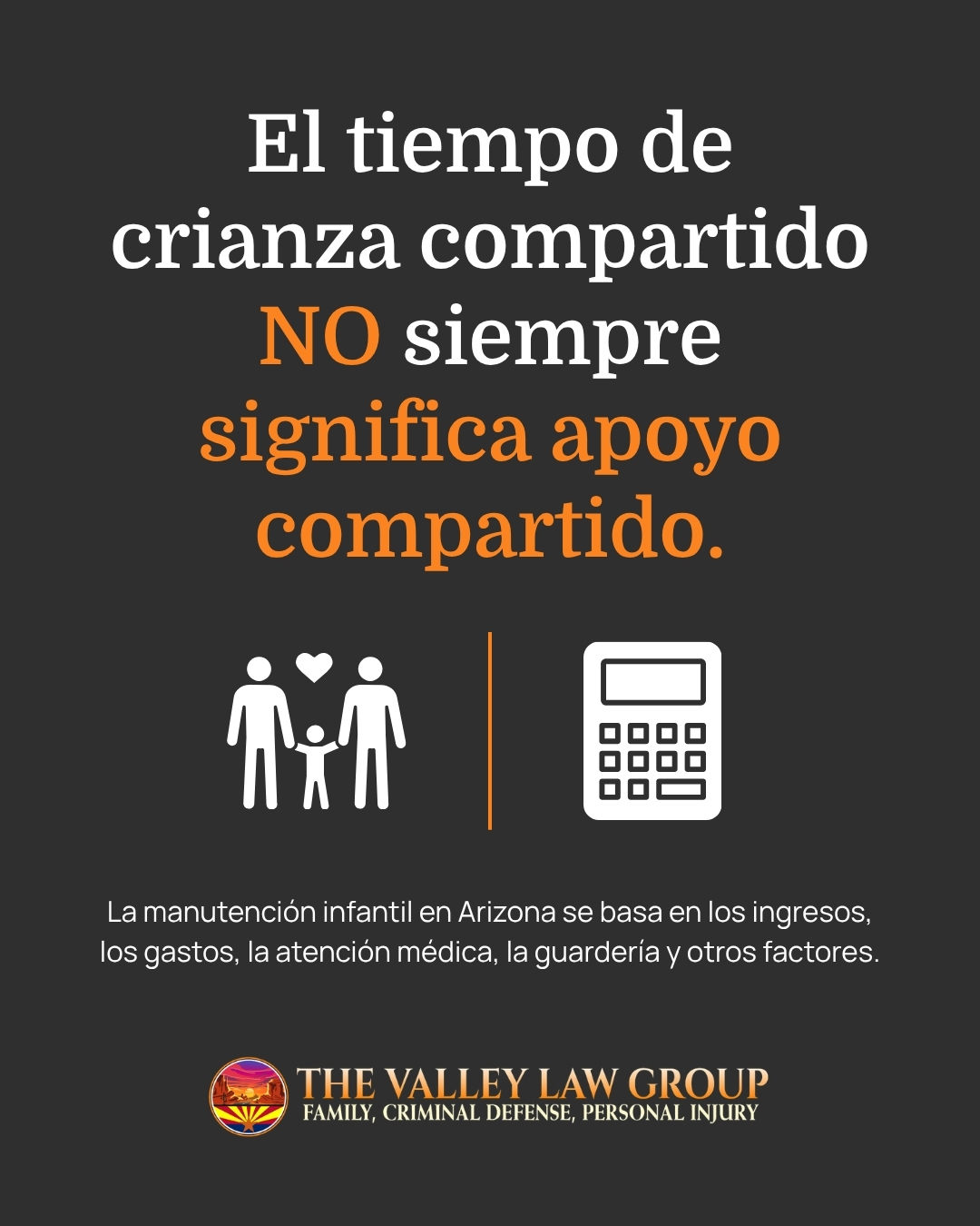 Legislación sobre el régimen de visitas y la pensión alimenticia en Arizona