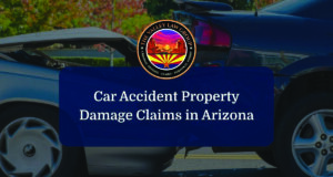 Reclamación por daños materiales tras un accidente de tráfico en Arizona.