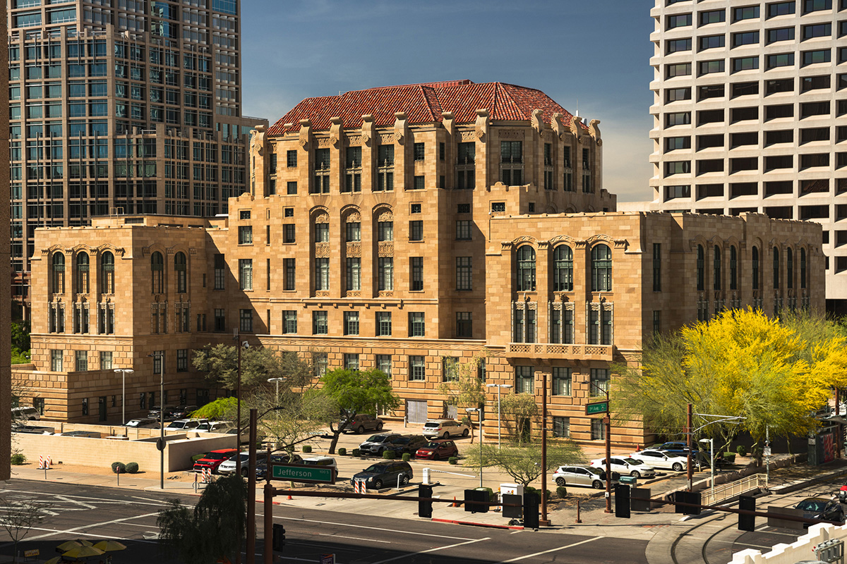 Tribunal del condado de Maricopa en el centro de Phoenix, Arizona. 