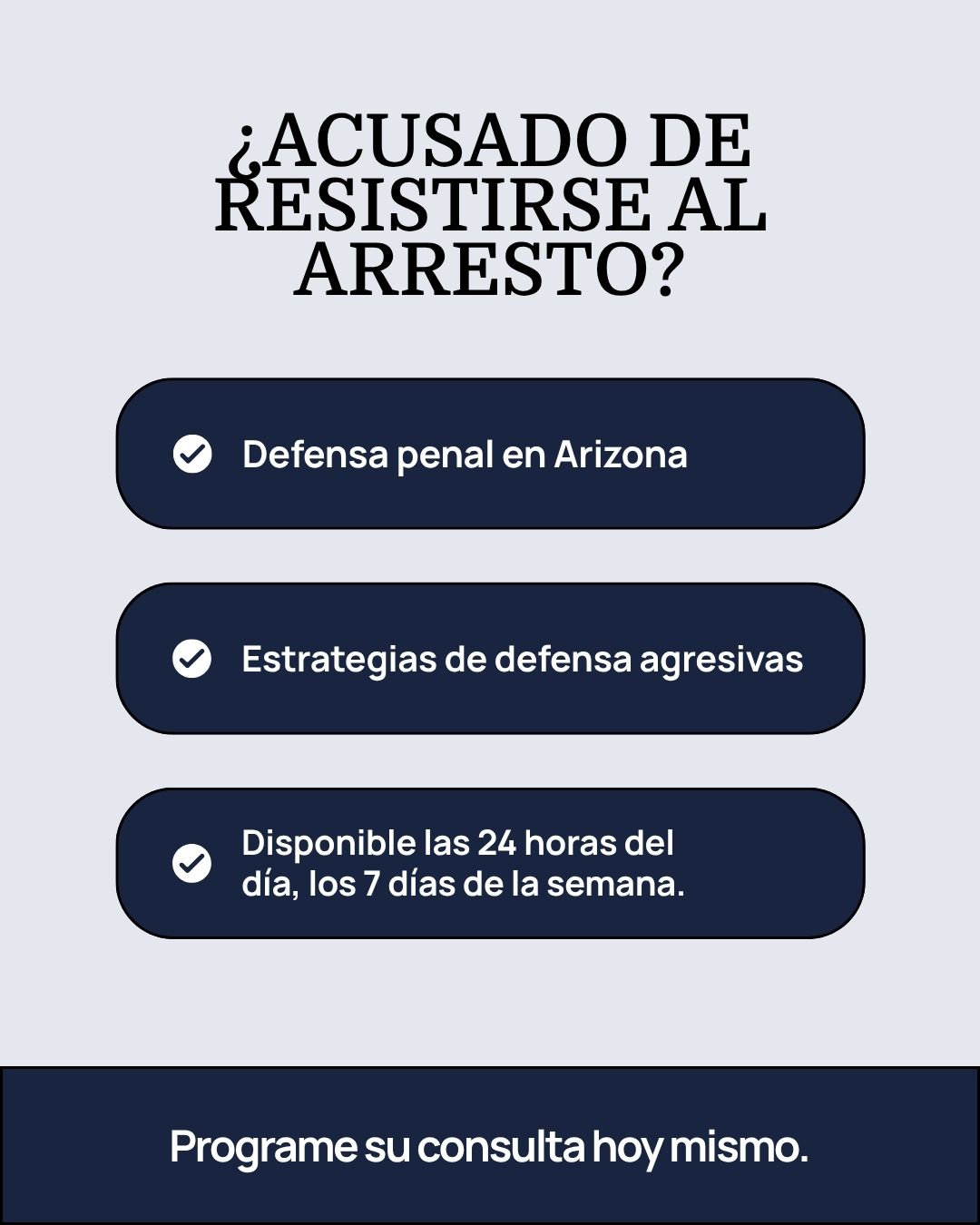 Attorney helping clients fight resisting arrest charges in Arizona