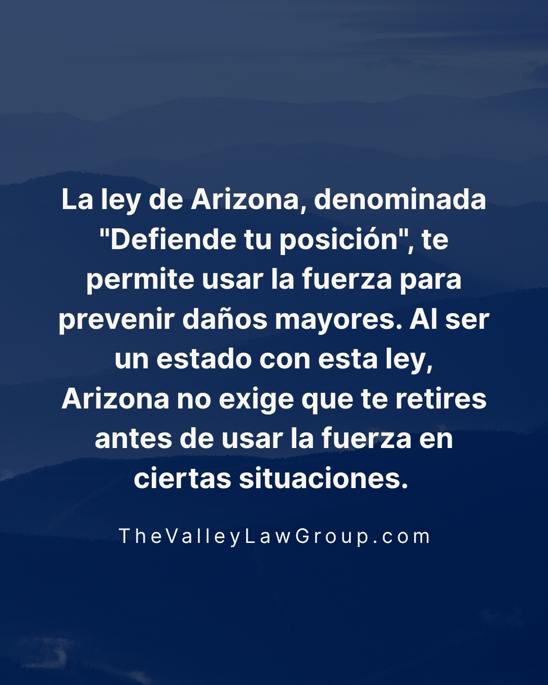 Infografía en la que se explica la ley «Stand Your Ground» de Arizona