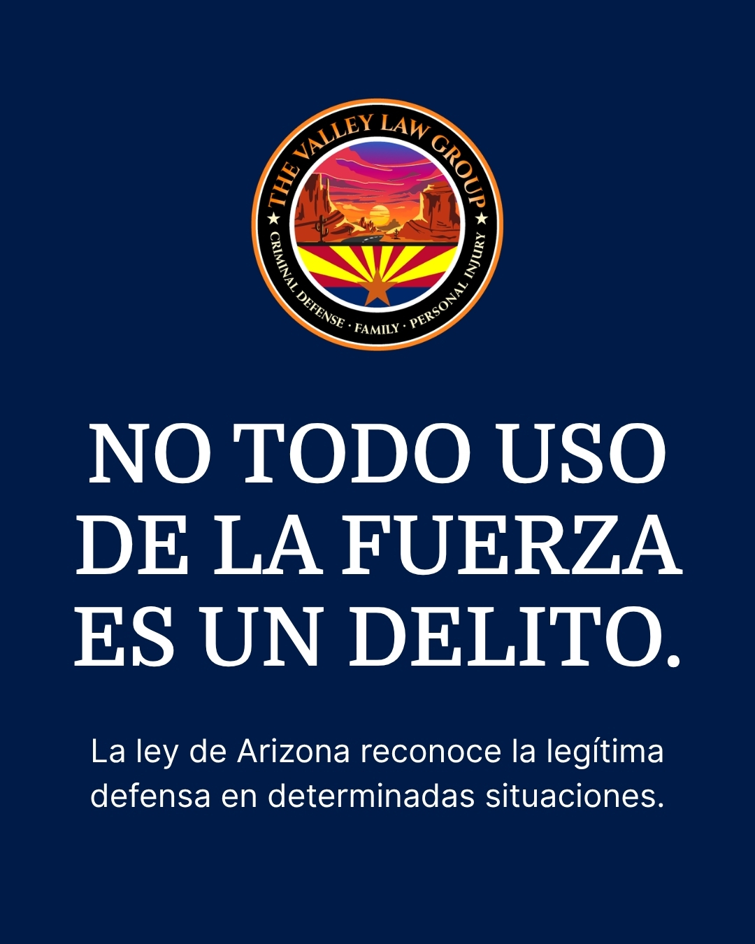  Las leyes de legítima defensa de Arizona y su aplicación en los casos de agresión y delitos violentos