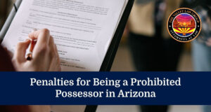 Sanciones por posesión ilegal en Arizona