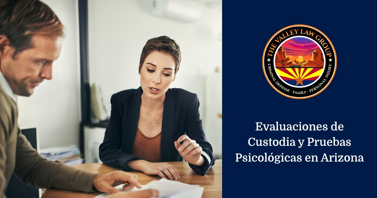 Parent meeting with an Arizona child custody attorney before a custody evaluation