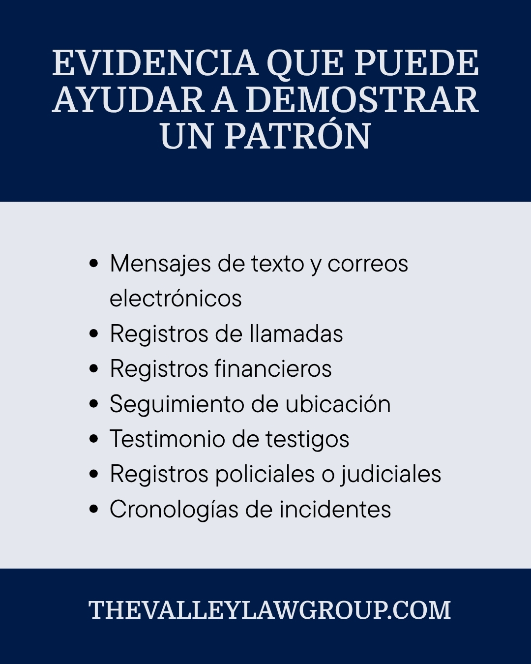 Evidence that may help show a pattern of coercive control in Arizona family court