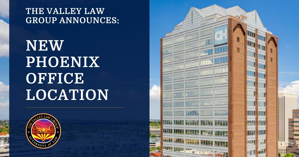 The Valley Law Group Phoenix office at 3550 N. Central Avenue