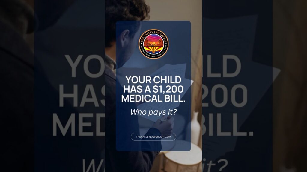 Who Pays a Child’s Medical Expenses in Arizona?