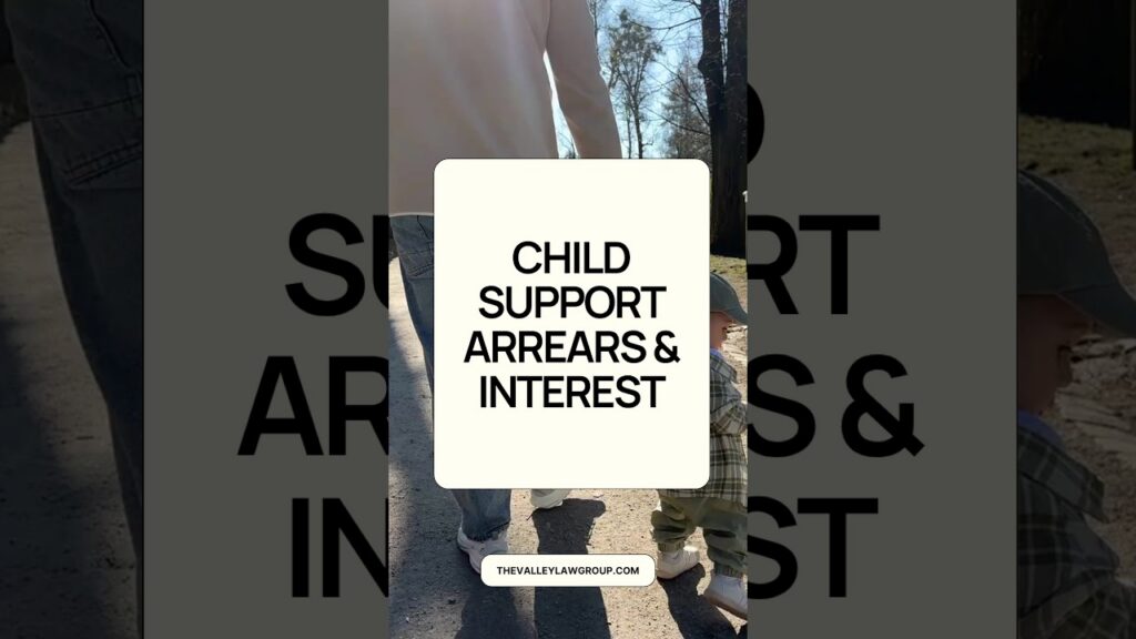 Child support arrears